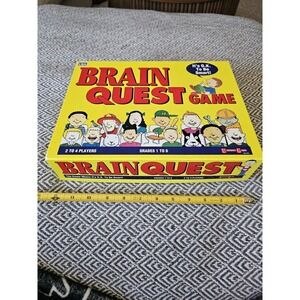 Brain Quest Board Game 1993 Elementary Grades 1-6 - Ages 6 to 12 Complete